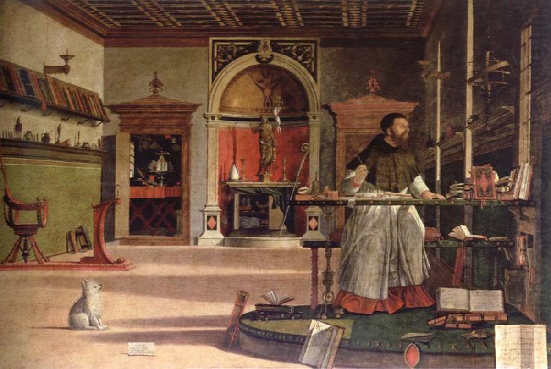 vision of st.augustine, Vittore Carpaccio